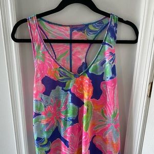 Lilly Pulitzer Luxletic Anissa Tank Top in Jungle Utopia